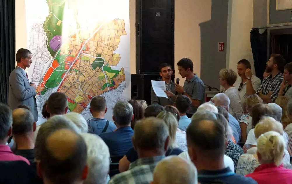 Debata publiczna o MPZP dzielnicy Kamionka: mieszkańcy Kamionki złożyły petycję w sprawie planu zagospodarowania przestrzennego