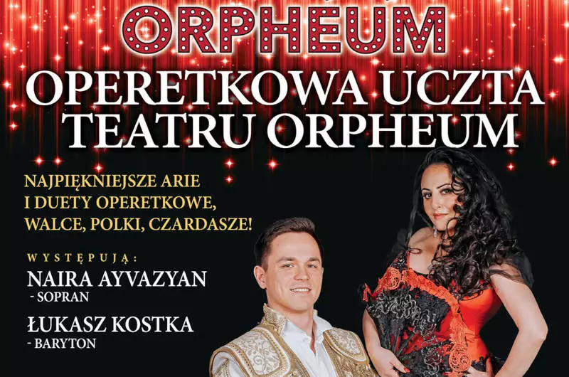 Operetkowa Uczta Teatru Muzycznego Orpheum w MDK Mikołów