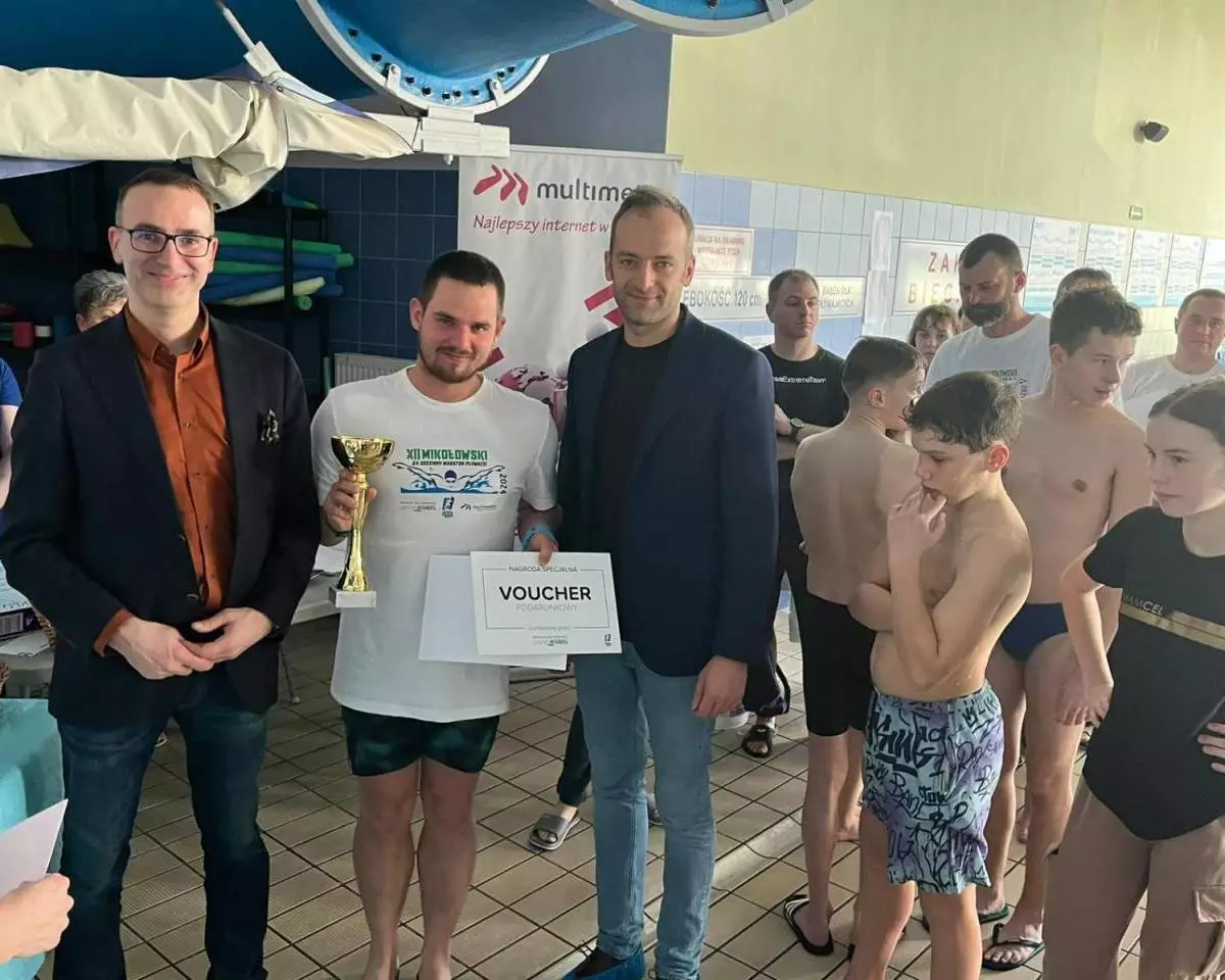 2 i 3 marca br. w mikołowskiej Krytej Pływalni „Aqua Plant” odbyła się kolejna edycja „Mikołowskiego 24 godzinnego Maratonu pływackiego” / fot. MOSir Mikołów