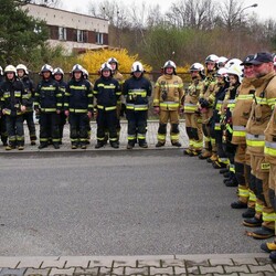Ćwiczenia służb w Łaziskach Górnych