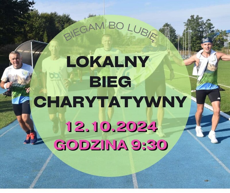 Biegnij dla dzieci i młodzieży – dołącz do lokalnego biegu charytatywnego już w tę sobotę!