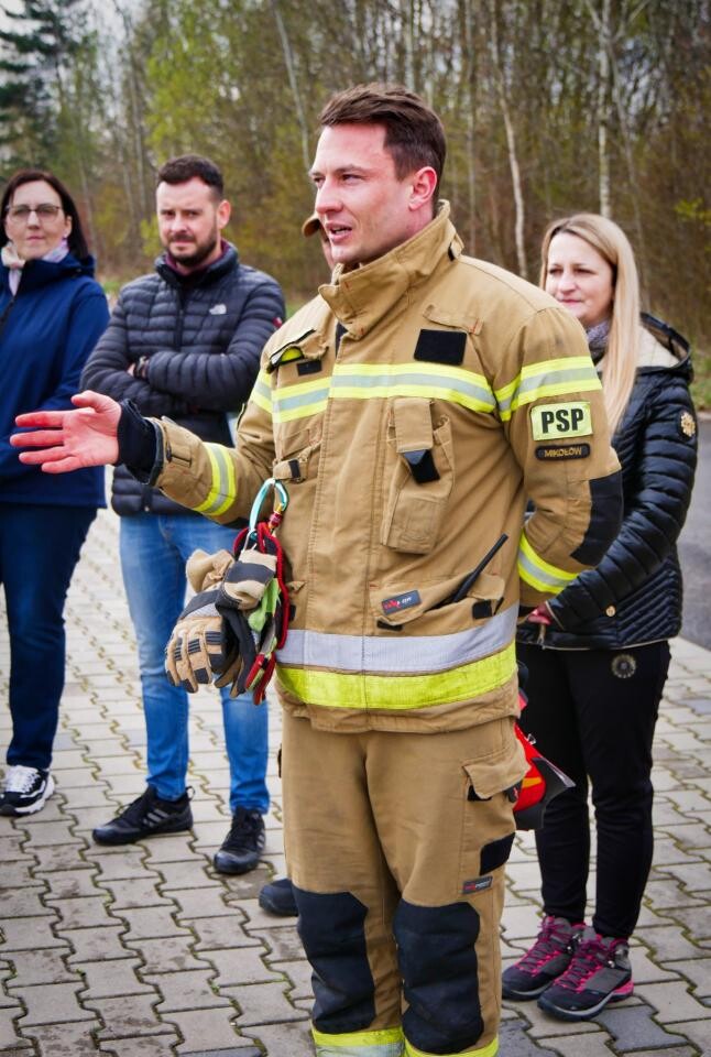 12 kwietnia w Łaziskach Górnych odbyły się pierwsze na taką skalę ćwiczenia służb ratowniczych / fot. Powiat Mikołowski