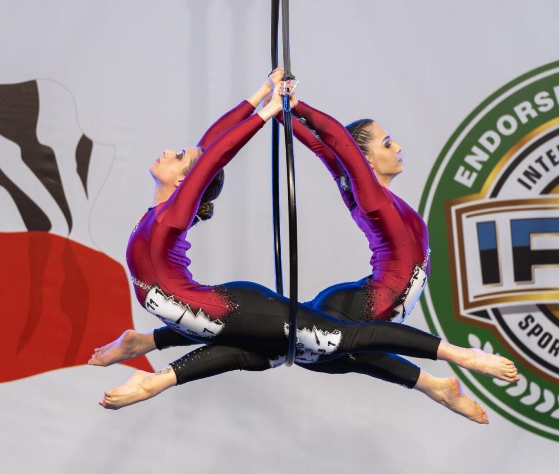 Dominika Dudek, utytułowana akrobatka z Mikołowa, ponownie zapreprezentuje Polskę na arenie międzynarodowej / fot. Stanisław Piechula