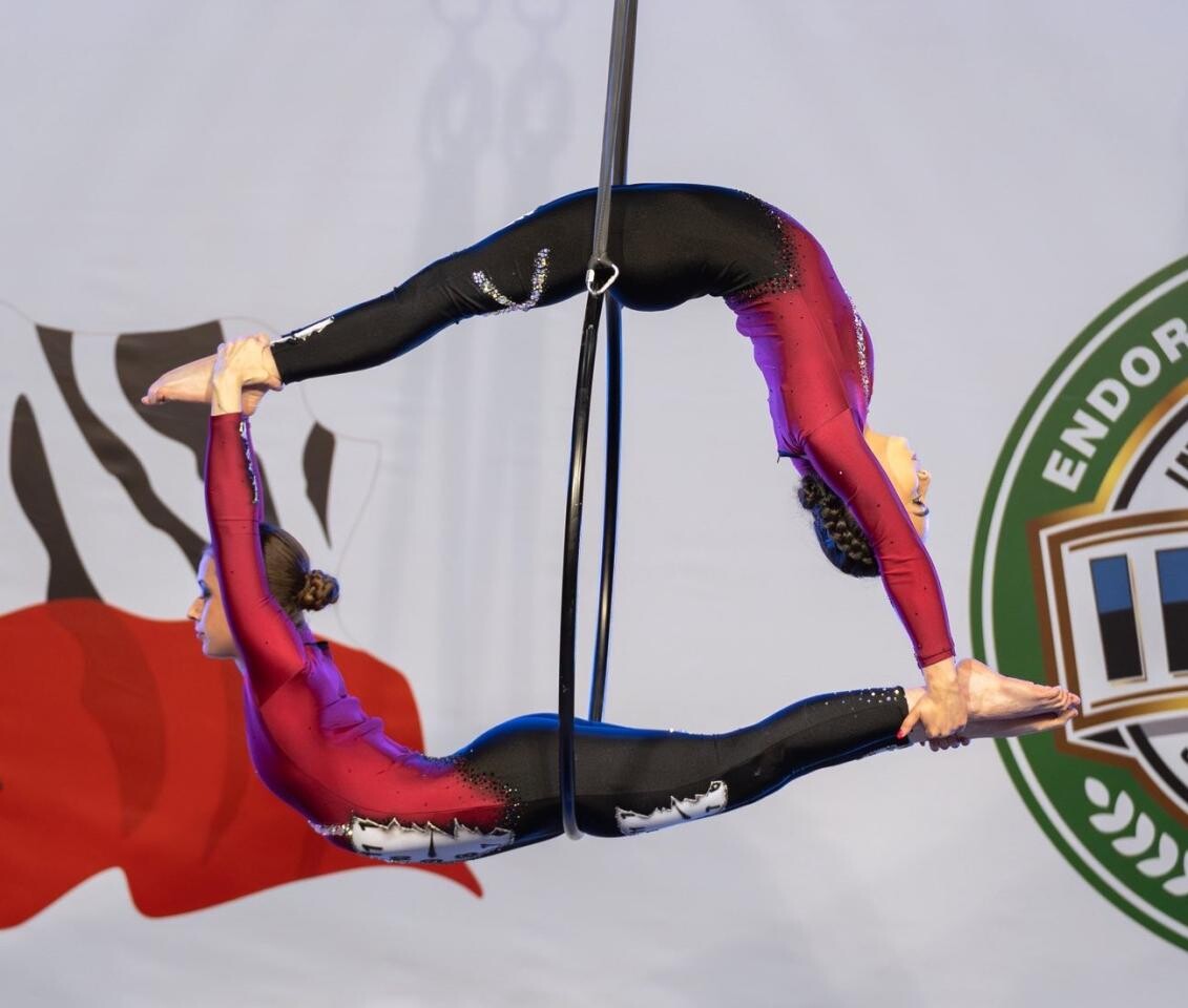 Dominika Dudek, utytułowana akrobatka z Mikołowa, ponownie zapreprezentuje Polskę na arenie międzynarodowej / fot. Stanisław Piechula