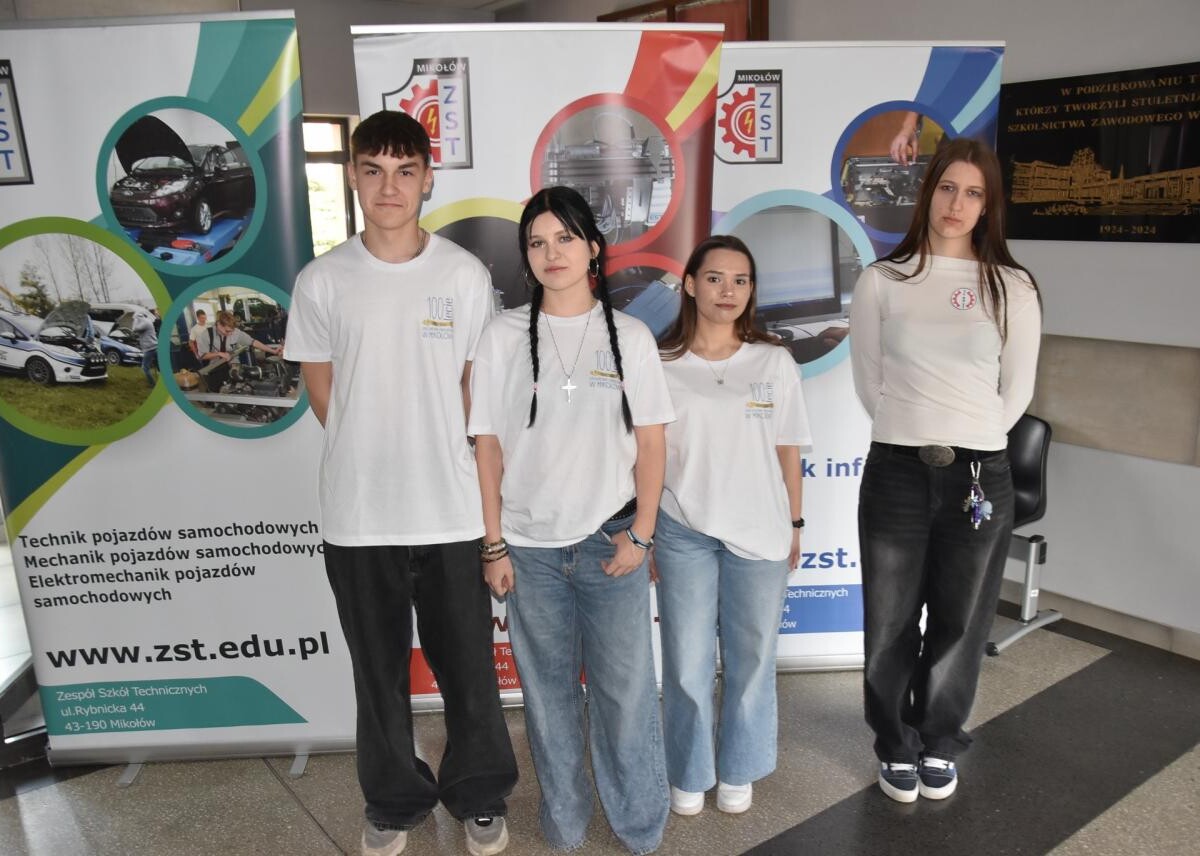 Zespół Szkół Technicznych w Mikołowie zorganizował Dzień Otwarty / fot. Aktualności Powiatu Mikołowskiego
