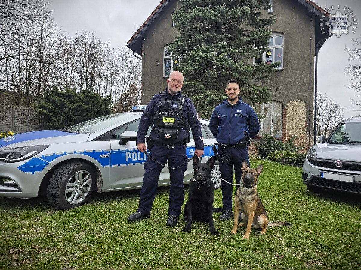 Mikołowscy mundurowi zorganizowali akcję na rzecz bezdomnych zwierząt / fot. KPP Mikołów