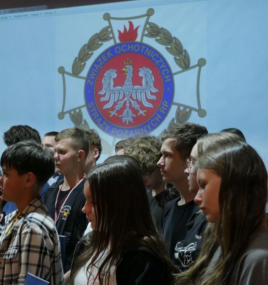 W Mikołowie odbyły się powiatowe eliminacje Turnieju Wiedzy Pożarniczej „Młodzież Zapobiega Pożarom” /  fot. Aktualności Powiatu Mikołowskiego