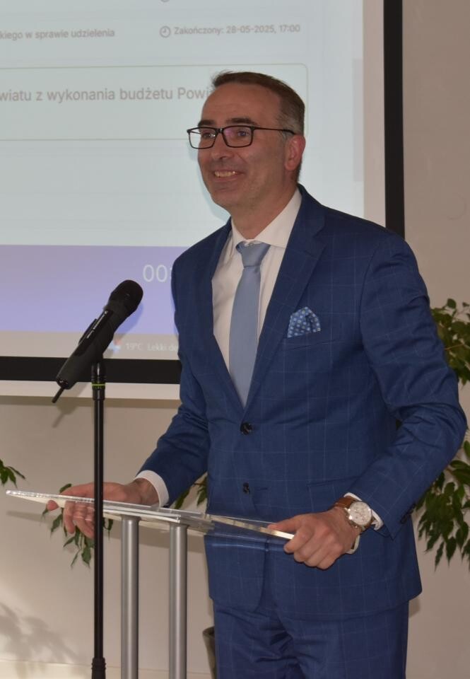 28 maja 2025 r. odbyła się absolutoryjna sesja Rady Powiatu Mikołowskiego / fot. Aktualności Powiatu Mikołowskiego