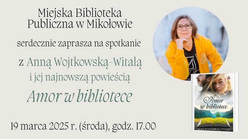 Spotkanie autorskie z Anną Wojtkowską-Witalą w Mikołowie