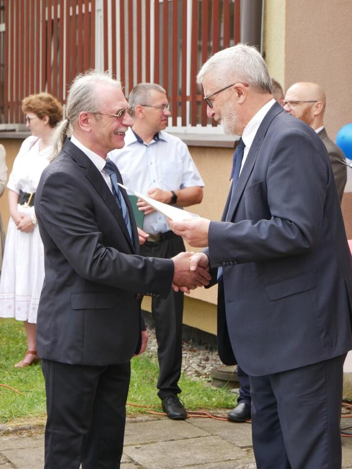 W Zespole Szkół Technicznych w Mikołowie odbyło się uroczyste zakończenie roku / fot. Aktualności Powiatu Mikołowskiego FB